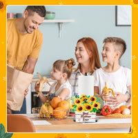 PANTIDE Mother’s Day Gifts Sunflower Paper Towel Holder Gifts for Mom - Best Mother Ever Standing Paper Towel Roll Holder Kitchen Decor Supplies Home Decoration Birthday Presents from Daughter Son