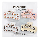 PANTIDE 4Pcs Dachshund Dog Puppy Lovers Hair Claw Clips for Women Girls