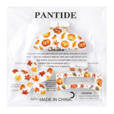 PANTIDE 3Pcs Fall Pumpkin Maple Leaf Hair Claw Clips for Women Girls