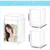 PANTIDE Photo Frame DIY Clear Acrylic Pen Holder Kit Kpop Photocard Frame