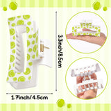 PANTIDE 4Pcs Tennis Player Sports Lover Hair Claw Clips for Women Girls