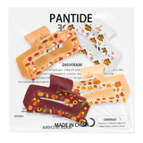 PANTIDE 4Pcs Fall Thanksgiving Turkey Pumpkin Hair Claw Clip for Women Girl