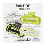 PANTIDE 4Pcs Tennis Player Sports Lover Hair Claw Clips for Women Girls
