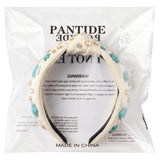 PANTIDE Sea Turtle Starfish Jeweled Knotted Headband for Women Girls