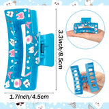 PANTIDE 8Pcs Dental Hair Claw Clips for Hygienist Assistant Women Girls