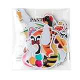 PANTIDE Goose Costume Magnet Set - 16 Set Spring Summer Goose Outfits Dress up Fridge Magnets, Decoration for Home Refrigerator Door Car Lockers, Funny Costume Magnetic Stickers