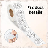PANTIDE Cottage Food Law Labels Stickers - 500 Count Homemade with Love Adhesive Round Decal Roll, Made in a Home Kitchen Inspection Statement Thermal Printed for Baked Food Packaging (2 x 2 Inch)