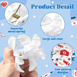 PANTIDE 3Pcs Nurse Cute Medical Heart Hair Claw Clips for Women Girls