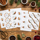 PANTIDE 108Pcs Christmas Stovetop Potpourri Tag Gifts Stickers (Holiday)