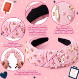 PANTIDE Nurse Jeweled Knotted Headband for Nursing Students Women Girls