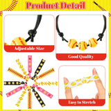 PANTIDE 36Pcs Softball Party Favors Set - Include 12 Hair Claws Clips 12 Hair Ties 12 Charm Bracelets, Sport Game Day Team Accessories for Women Girls, School Softball Party Supplies Decoration Gifts