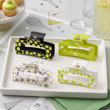 PANTIDE 4Pcs Tennis Player Sports Lover Hair Claw Clips for Women Girls