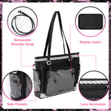 PANTIDE Ita Crossbody Tote Bag DIY Clear Pin Display Bag with Insert