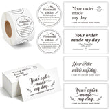 PANTIDE 500 Count Cottage Food Law Labels Stickers & 120Pcs Thank You Card