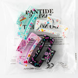 PANTIDE 4Pcs Sewing Hair Claw Clips for Women Girls - Sewing Gift Quilting Rectangle Nonslip Banana Hair Clips, Thin Thick Short Long Curly Hair Accessories, Sewing Lover Quilters Seamstress Mom Gift