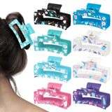 PANTIDE 8Pcs Dental Hair Claw Clips for Hygienist Assistant Women Girls