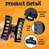 PANTIDE 12Pcs Halloween Pumpkin Cute Ghost Hair Claw Clips for Women Girls