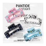 PANTIDE 4Pcs Radiology X Ray Hair Claw Clips for Rad Tech Women Girls