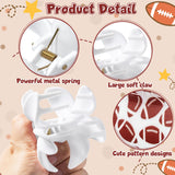 PANTIDE 3Pcs Football Sport Game Day Hair Claw Clips for Women Girls