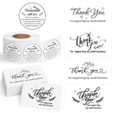 PANTIDE 500 Count Cottage Food Law Labels Stickers & 120Pcs Thank You Card