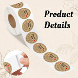 PANTIDE 500 Count Cottage Food Law Labels Stickers & 120Pcs Thank You Card