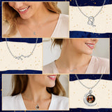 PANTIDE 3Pcs Leo Zodiac Crescent Moon Layer Necklaces for Women Girls