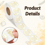 PANTIDE 500 Count Clear Cottage Food Law Labels Transparent PVC Stickers