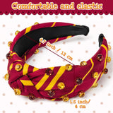 PANTIDE Magic Wizard Jeweled Knotted Headband for Halloween Women Girls