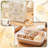 PANTIDE 500 Count Clear Cottage Food Law Labels Transparent PVC Stickers