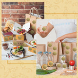 PANTIDE 100 Count Cottage Food Law Labels Embossed Gold Foil Sticker