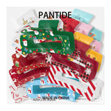PANTIDE 12Pcs Christmas Santa Snowflake Tree Hair Claw Clips for Women Girl
