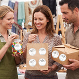 PANTIDE 500 Count Homemade with Love Canning Labels Stickers with Lines