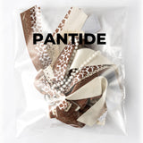 PANTIDE 4Pcs Brown Cow Ribbon Boot Bow with Lace for Martin Western Cowgirl