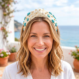 PANTIDE Sea Turtle Starfish Jeweled Knotted Headband for Women Girls