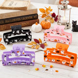 PANTIDE 4Pcs Halloween Cute Ghost Hair Claw Clips for Women Girls