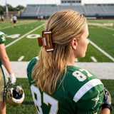 PANTIDE 8Pcs Football Sport Game Day Hair Claw Clips for Women Girls