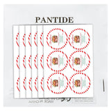 PANTIDE 108Pcs Christmas Stovetop Potpourri Tag Gift Stickers (Red White)