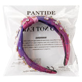 PANTIDE Music Jeweled Knotted Headband for Women Girls Singer Fans Gift