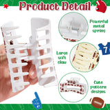 PANTIDE 8Pcs Football Sport Game Day Hair Claw Clips for Women Girls