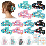 PANTIDE 12 Sets Pharmacy Technician Hair Clips Gifts with Thank You Cards