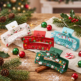 PANTIDE 4Pcs Christmas Dental Hair Claw Clips for Dentist Women Girls