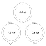 PANTIDE 3Pcs Constellation Zodiac Layer Necklace for Women Retro Gold Plated 12 Constellation Pendant Necklace Exquisite Letter Horoscope Old English Zodiac Sign Necklace Jewelry Birthday Gift(Silver)