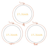 PANTIDE 3Pcs Constellation Zodiac Layer Necklaces for Women Girls, Retro Gold Plated 12 Constellation Pendant Necklace Exquisite Letter Horoscope Old English Zodiac Sign Necklace Jewelry Birthday Gift