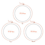 PANTIDE 3Pcs Constellation Zodiac Layer Necklaces for Women Girls, Retro Gold Plated 12 Constellation Pendant Necklace Exquisite Letter Horoscope Old English Zodiac Sign Necklace Jewelry Birthday Gift