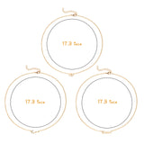 PANTIDE 3Pcs Cancer Zodiac Layer Necklaces for Women Girls Retro Gold Plated 12 Constellation Pendant Letter Necklaces Exquisite Letter Horoscope Old English Zodiac Sign Necklace Jewelry Birthday Gift