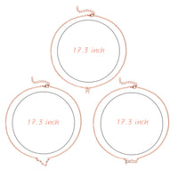 PANTIDE 3Pcs Constellation Zodiac Layer Necklaces for Women Girls, Retro Gold Plated 12 Constellation Pendant Necklace Exquisite Letter Horoscope Old English Zodiac Sign Necklace Jewelry Birthday Gift