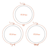 PANTIDE 3Pcs Constellation Zodiac Layer Necklaces for Women Girls, Retro Gold Plated 12 Constellation Pendant Necklace Exquisite Letter Horoscope Old English Zodiac Sign Necklace Jewelry Birthday Gift