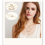 PANTIDE 3Pcs Gemini Zodiac Layer Necklaces for Women Girls Retro Gold Plated 12 Constellation Pendant Letter Necklaces Exquisite Letter Horoscope Old English Zodiac Sign Necklace Jewelry Birthday Gift