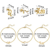 PANTIDE 12 Pcs Constellation Zodiac Layer Horoscope Necklaces Bracelet Earrings Jewelry for Women Initial 14K Gold Rose Gold Silver Plated 12 Constellation Charm Adjustable Accessories Gift with Cards