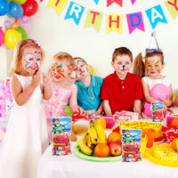 PANTIDE Race Car Goodies Candy Treat Bags, 50Pcs Race Car Plastic Bags with Stickers, Let’s Go Racing Birthday Party Favors Party Supplies for Kids Adults, Racing Theme Party Gift Bags with Handles